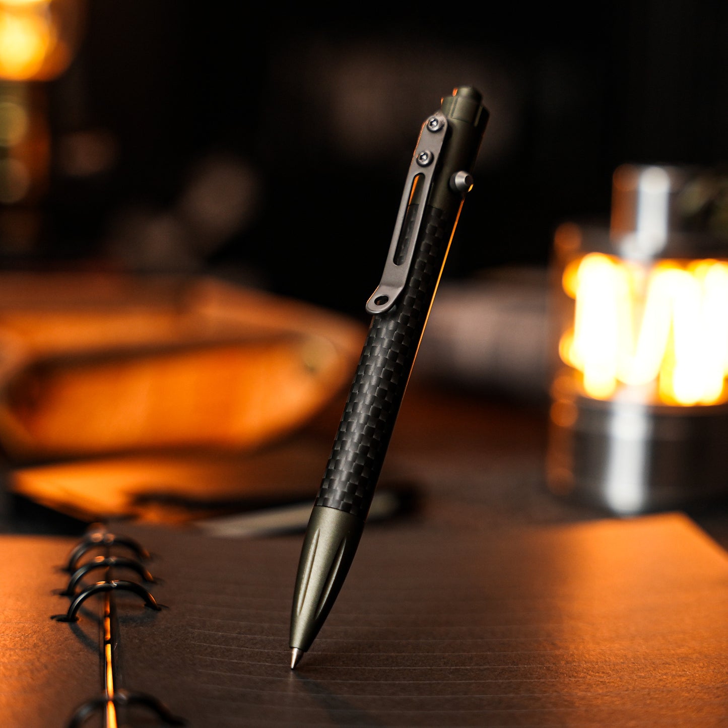 Carbon Fiber Bolt Action Pen