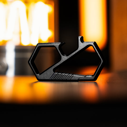Titanium Carabiner Keychain Clip