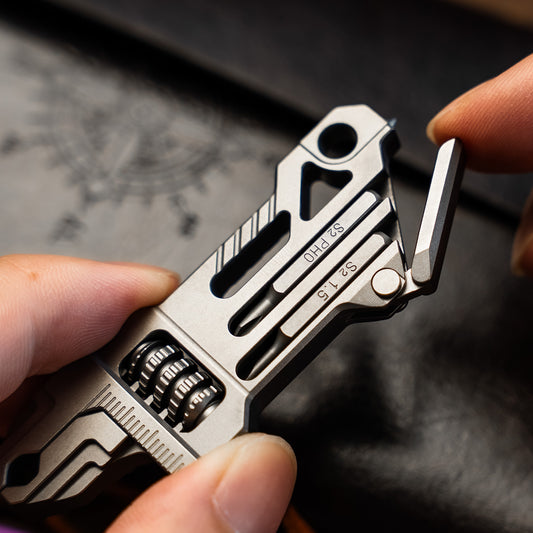 Titanium Wrench Multi-Tool Spanner Outdoor Gear Pocket Tool