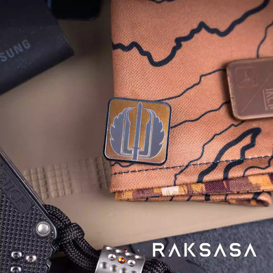 RAKSASA Ti Eye Strider Titanium Alloy "Advancer" Morale Patch