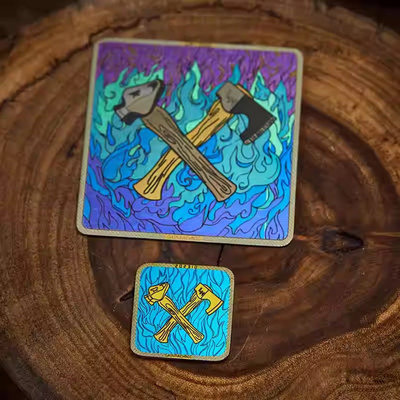 Gain Blacksmith 2" Limited Edition Titanium Morale Patch