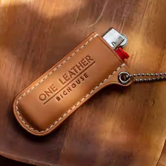 ONE LEATHER BIC J3 Lighter Case