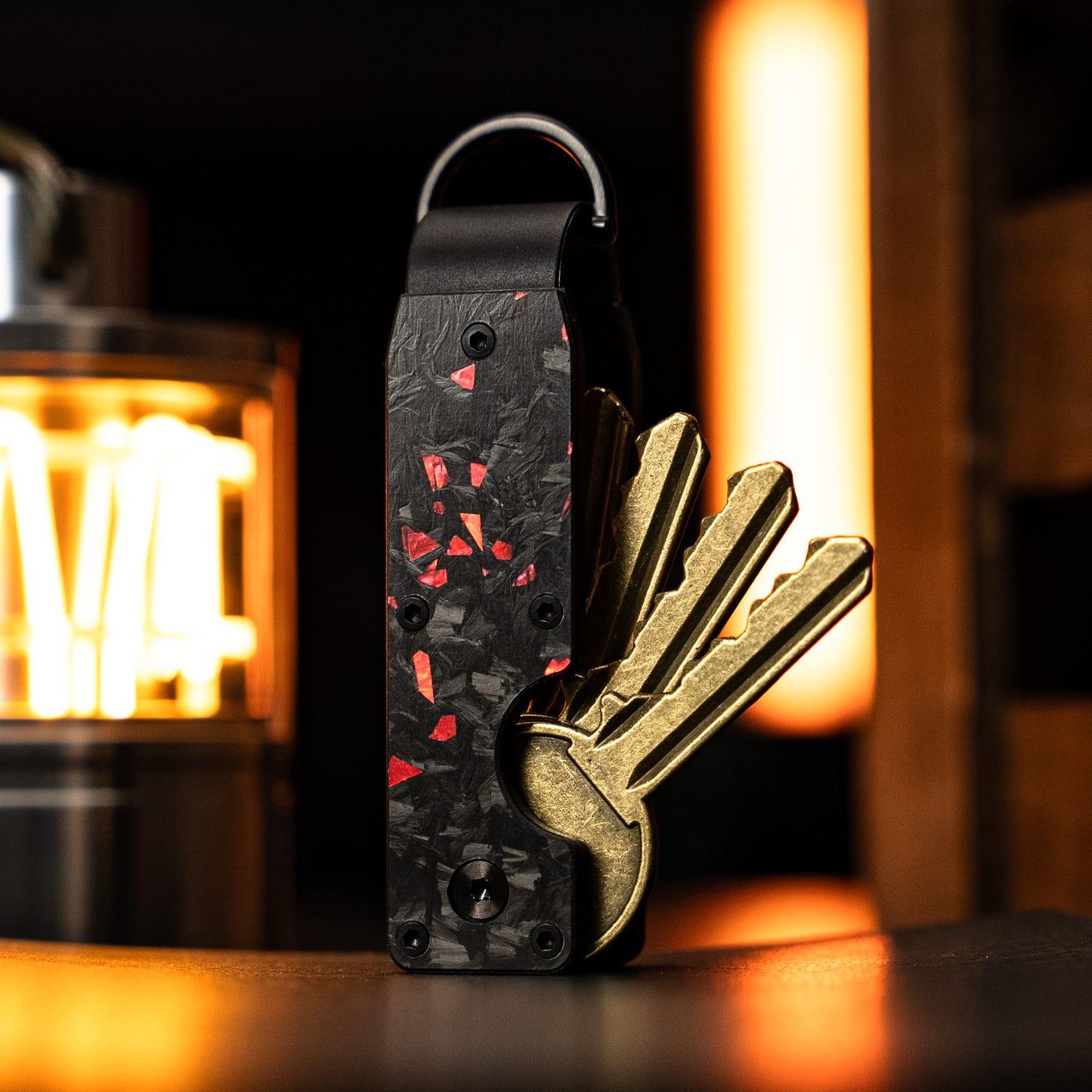The Key Organizer (Carbon-X Red)