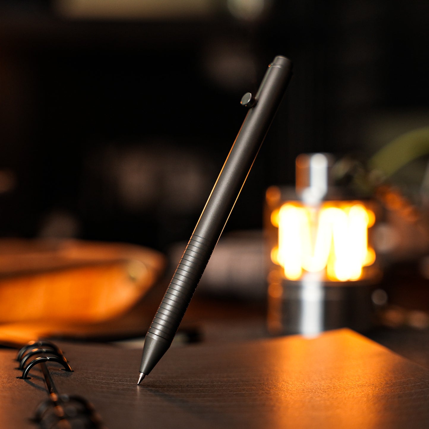 Titanium Alloy Bolt Action Pen (Sandblast)