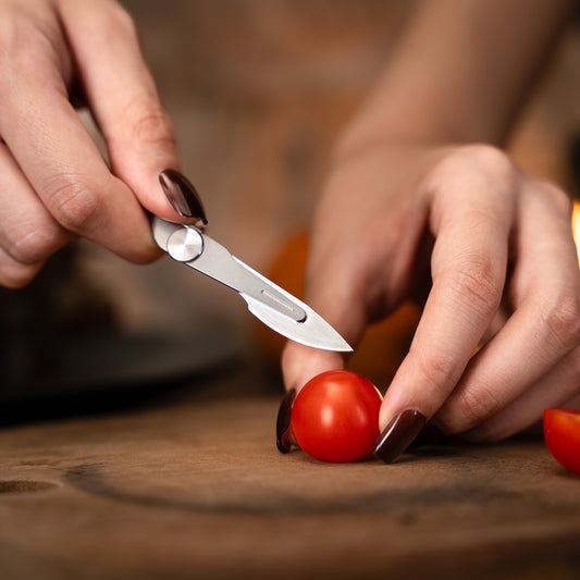 CT12 Titanium Folding Pocket Utility Knife