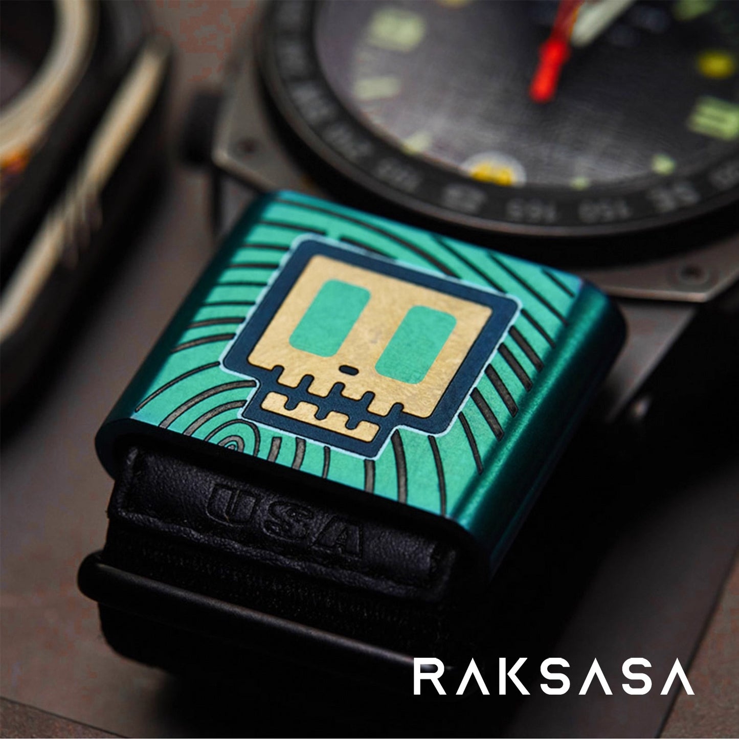 Hexard & Gain Collaboration Titanium EDC Strap Buckle