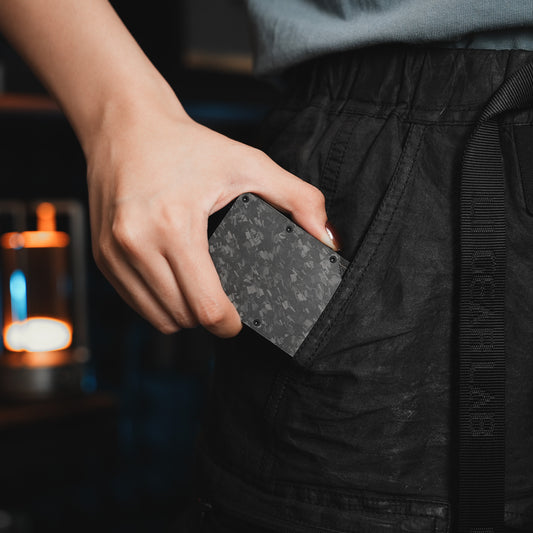 LAIR Card Holder Wallet (Carbon-X Black)