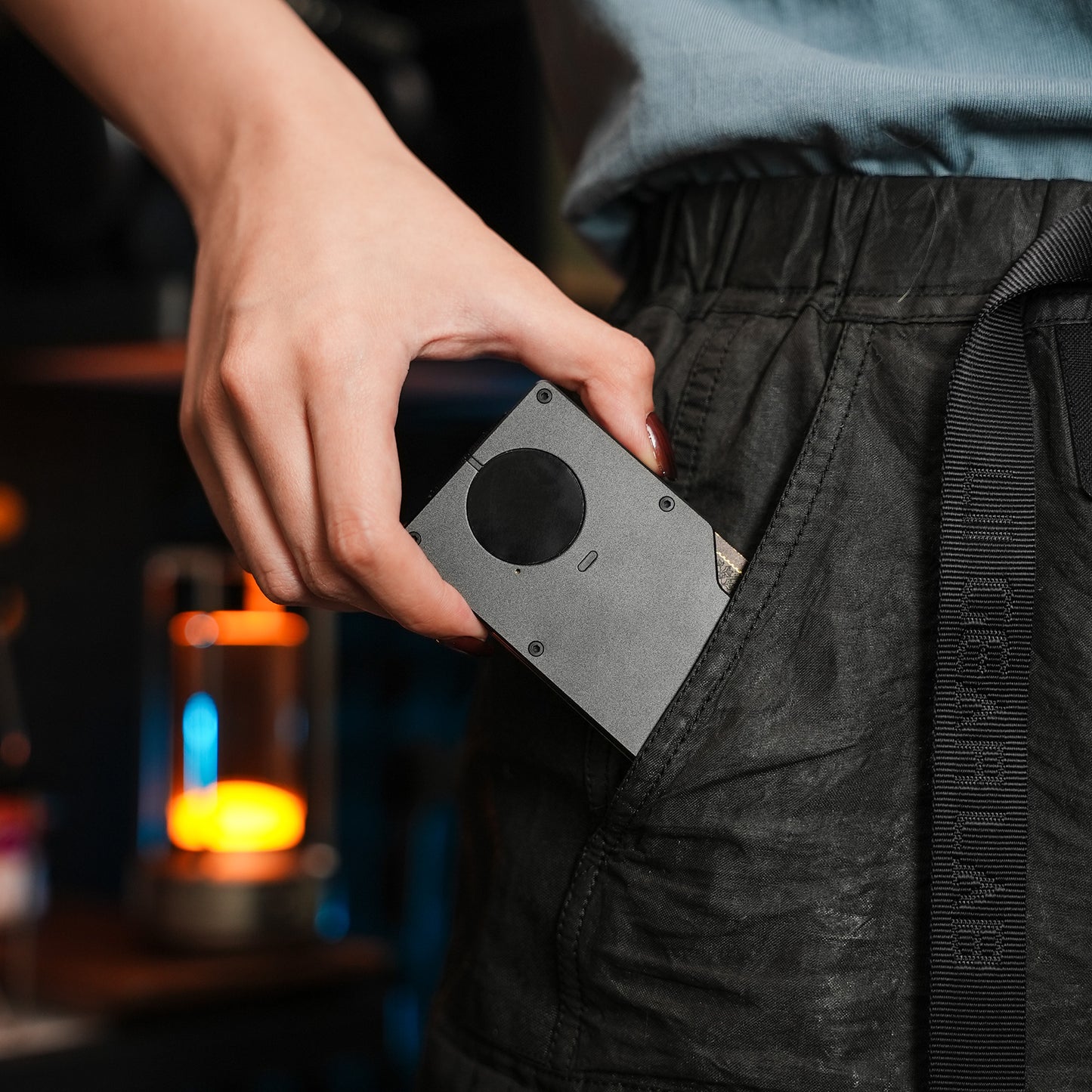 LAIR Card Holder Wallet ( Airtag Chip)