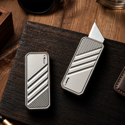 DeckShiv - A Magnetic Fidget Slider Utility Knife