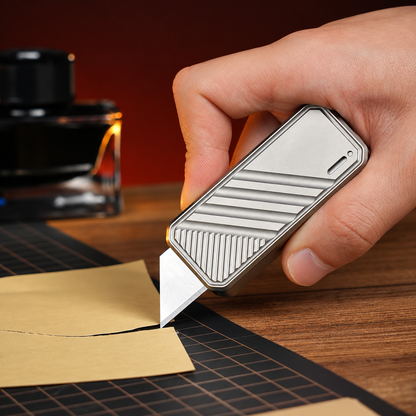DeckShiv - A Magnetic Fidget Slider Utility Knife