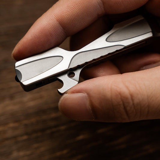 440 Steel EDC Keychain Multi-Tool & Bottle Opener