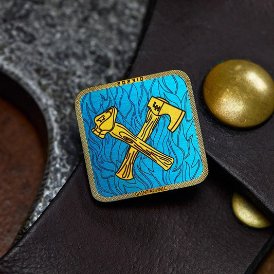 Gain Blacksmith 2" Limited Edition Titanium Morale Patch