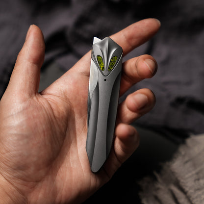 SFX-1 Silver Fox | Titanium EDC Pocket Knife With VG10 Blade
