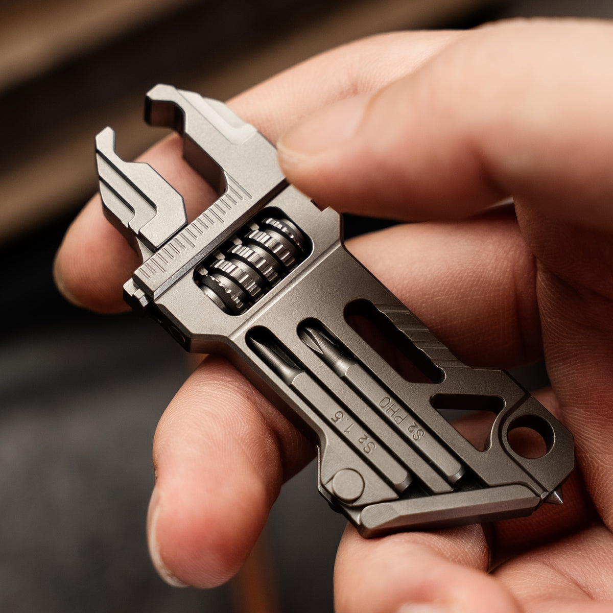 Titanium Wrench Multi-Tool Spanner Outdoor Gear Pocket Tool