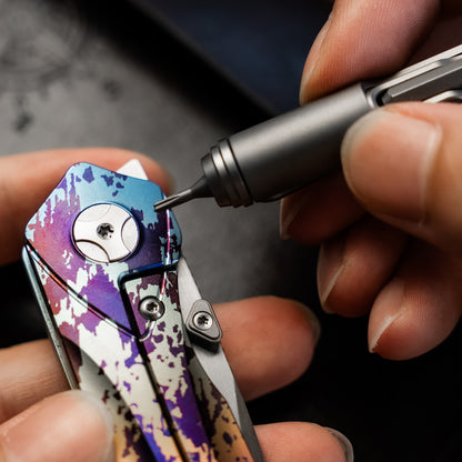 Titanium Tactical Bolt-Action Multi-Tool Pen