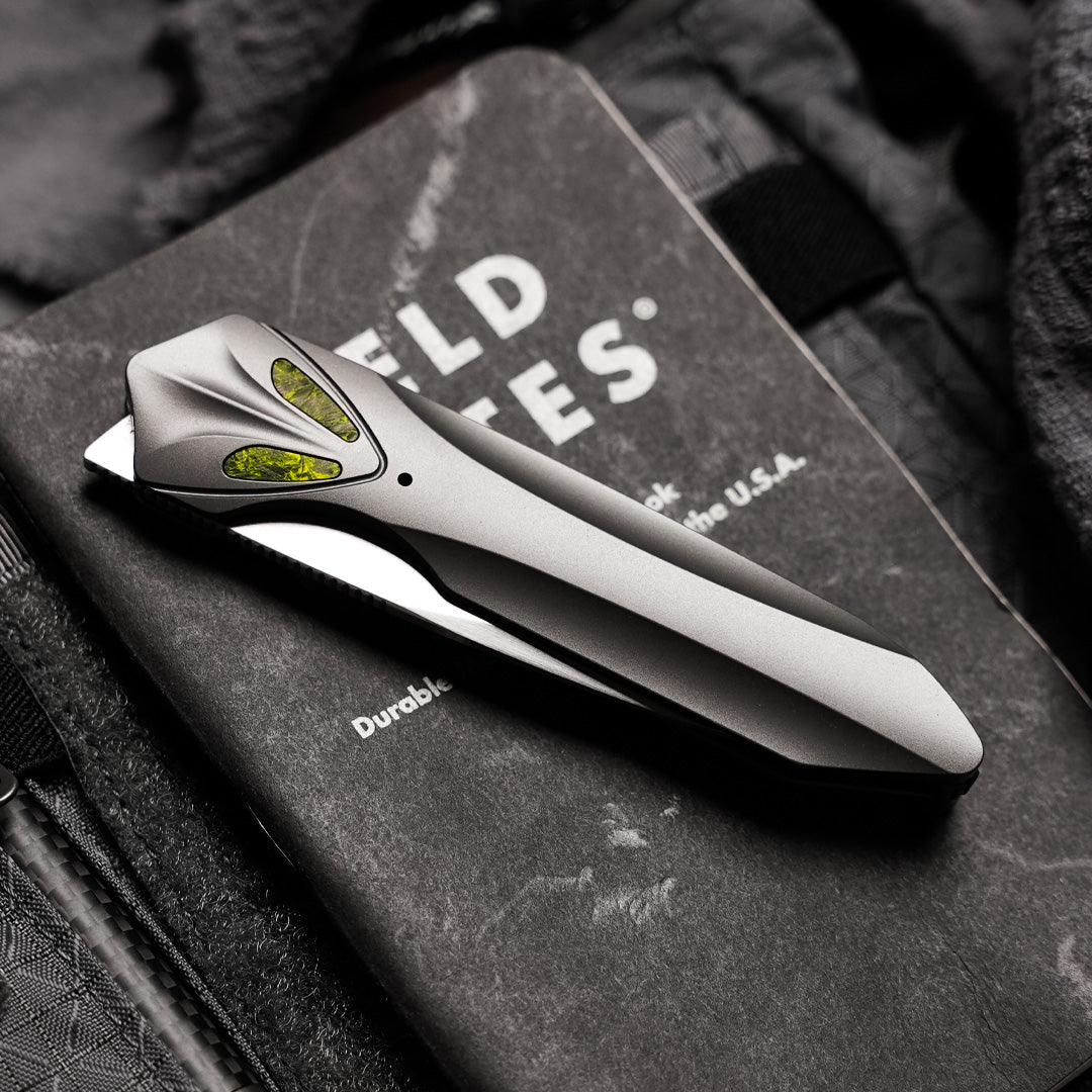 SFX-1 Silver Fox | Titanium EDC Pocket Knife With VG10 Blade – LAIR