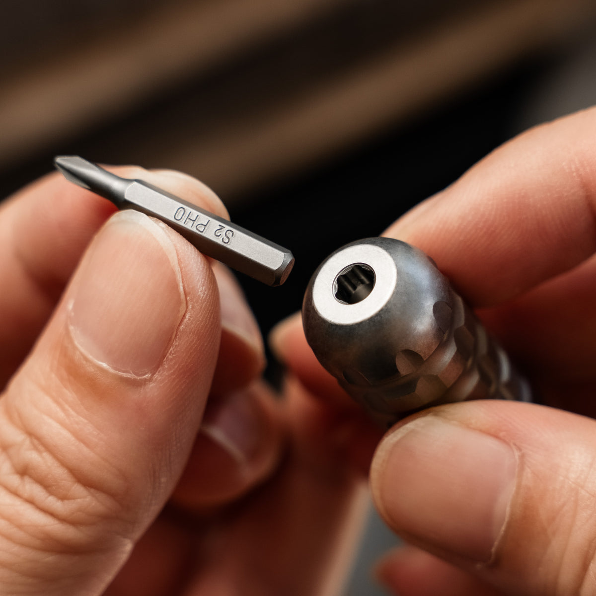 Titanium Compact 5-Bit Driver Pocket Carry Tool