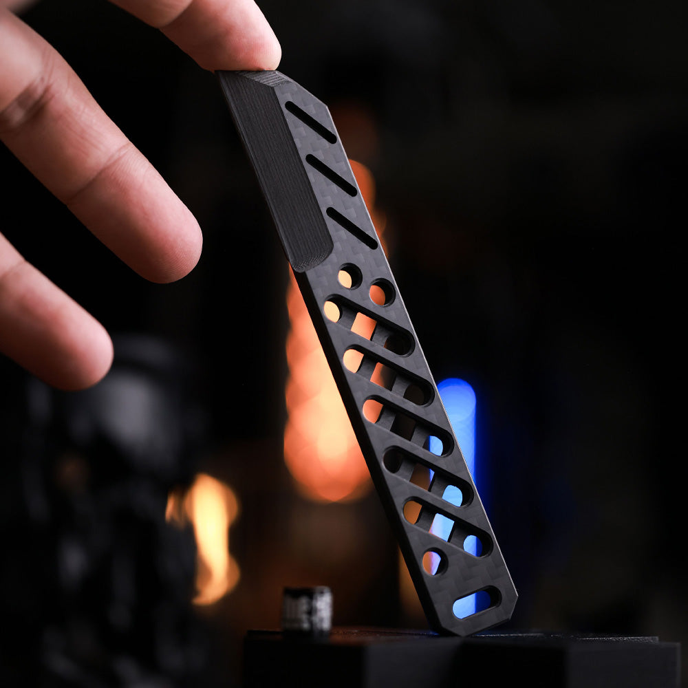 GGZ Carbon Fiber EDC Pry Bar Box Knife