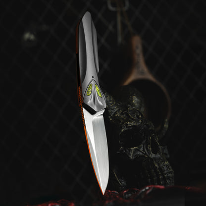 SFX-1 Silver Fox | Titanium EDC Pocket Knife With VG10 Blade