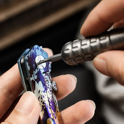 Titanium Compact 5-Bit Driver Pocket Carry Tool