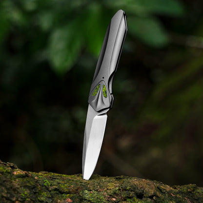 SFX-1 Silver Fox | Titanium EDC Pocket Knife With VG10 Blade