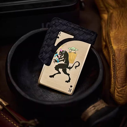 Gain KRAMPUS Steal Yoda Christmas Limited Edition Titanium Card Knife