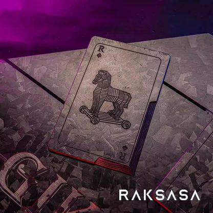 RAKSASA & Extremely Premium LAB Carbon Black Label Card Knife