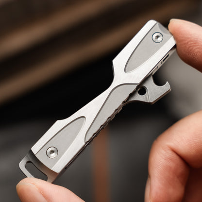 440 Steel EDC Keychain Multi-Tool & Bottle Opener