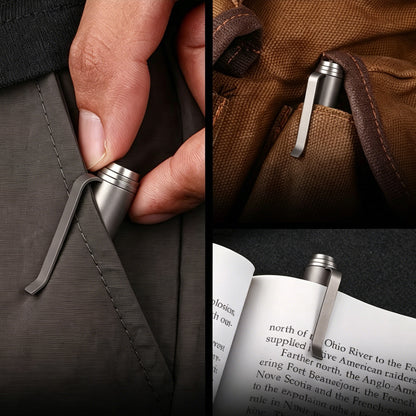 Titanium Tactical Bolt-Action Multi-Tool Pen