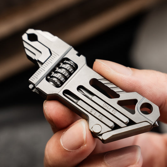 Titanium Wrench Multi-Tool Spanner Outdoor Gear Pocket Tool