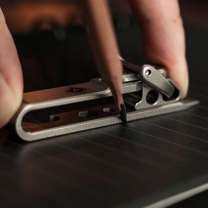 Axion Titanium Multi Quick-Release Keychain/Carabiner Tool