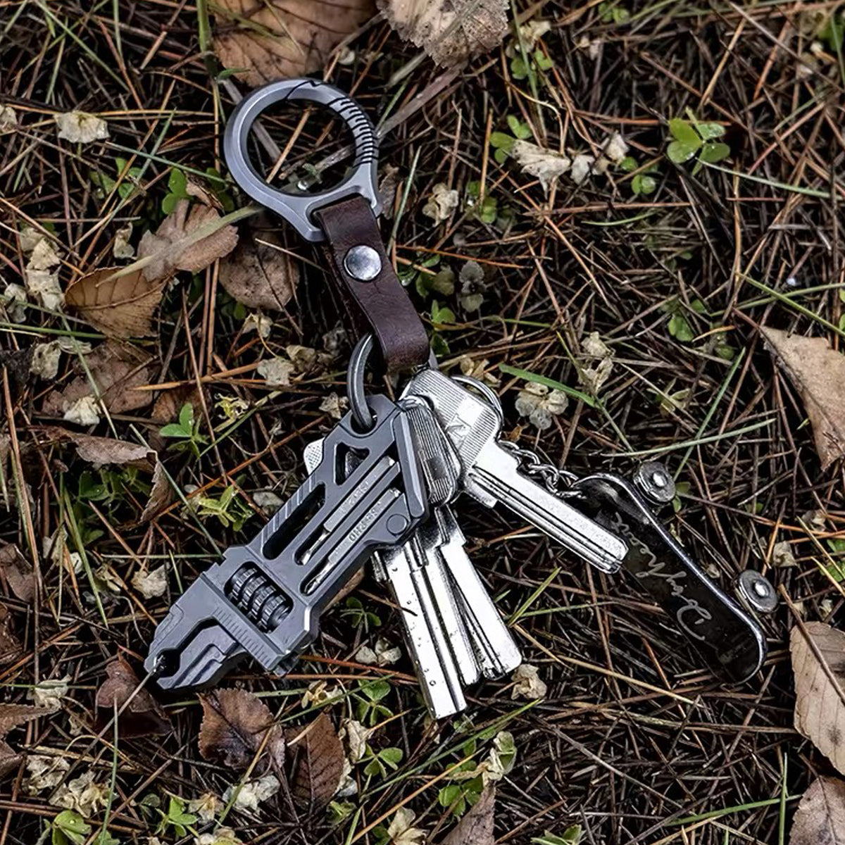 Titanium Wrench Multi-Tool Spanner Outdoor Gear Pocket Tool