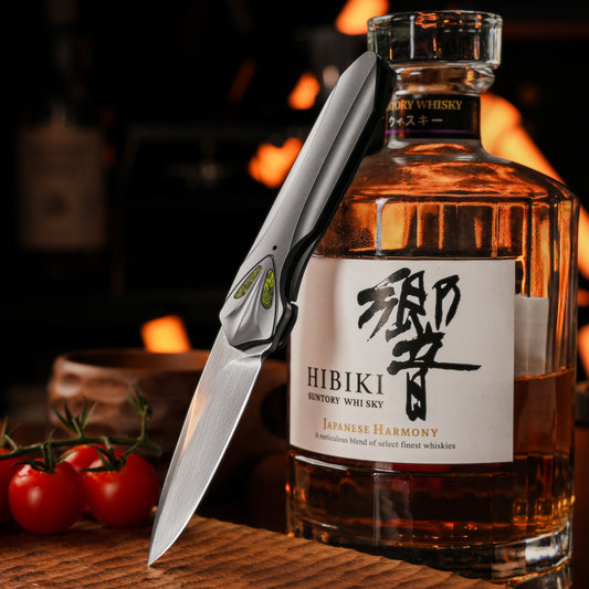 SFX-1 Silver Fox | Titanium EDC Pocket Knife With VG10 Blade