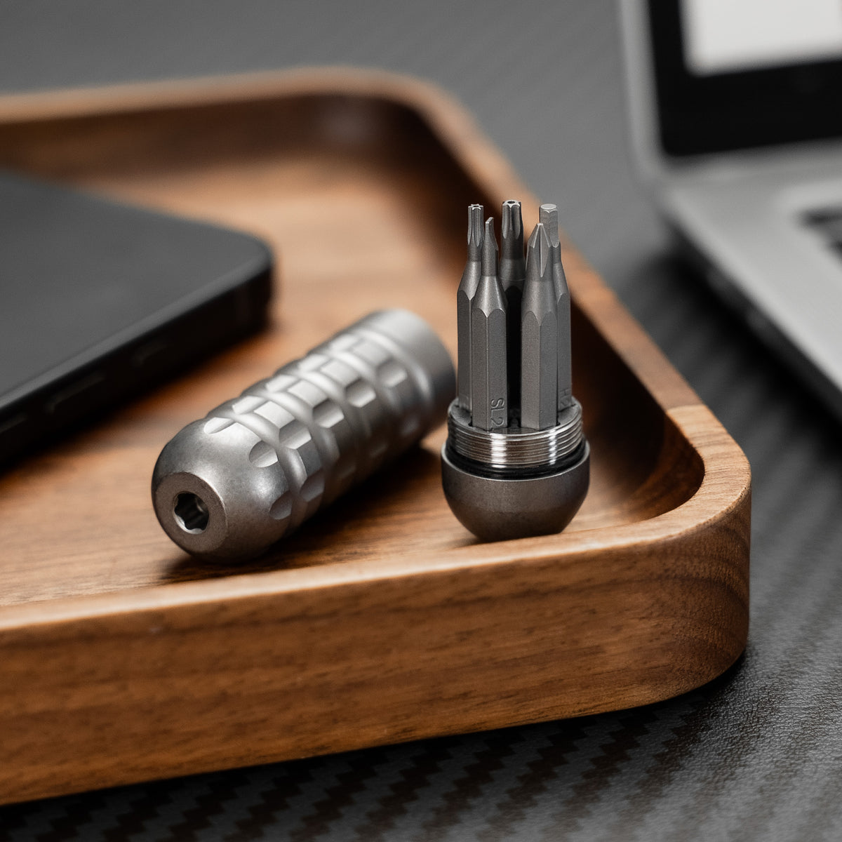 Titanium Compact 5-Bit Driver Pocket Carry Tool
