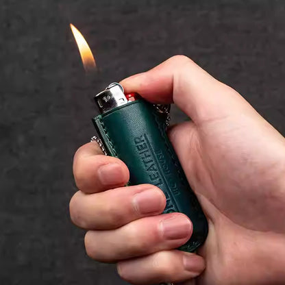 ONE LEATHER BIC J3 Lighter Case