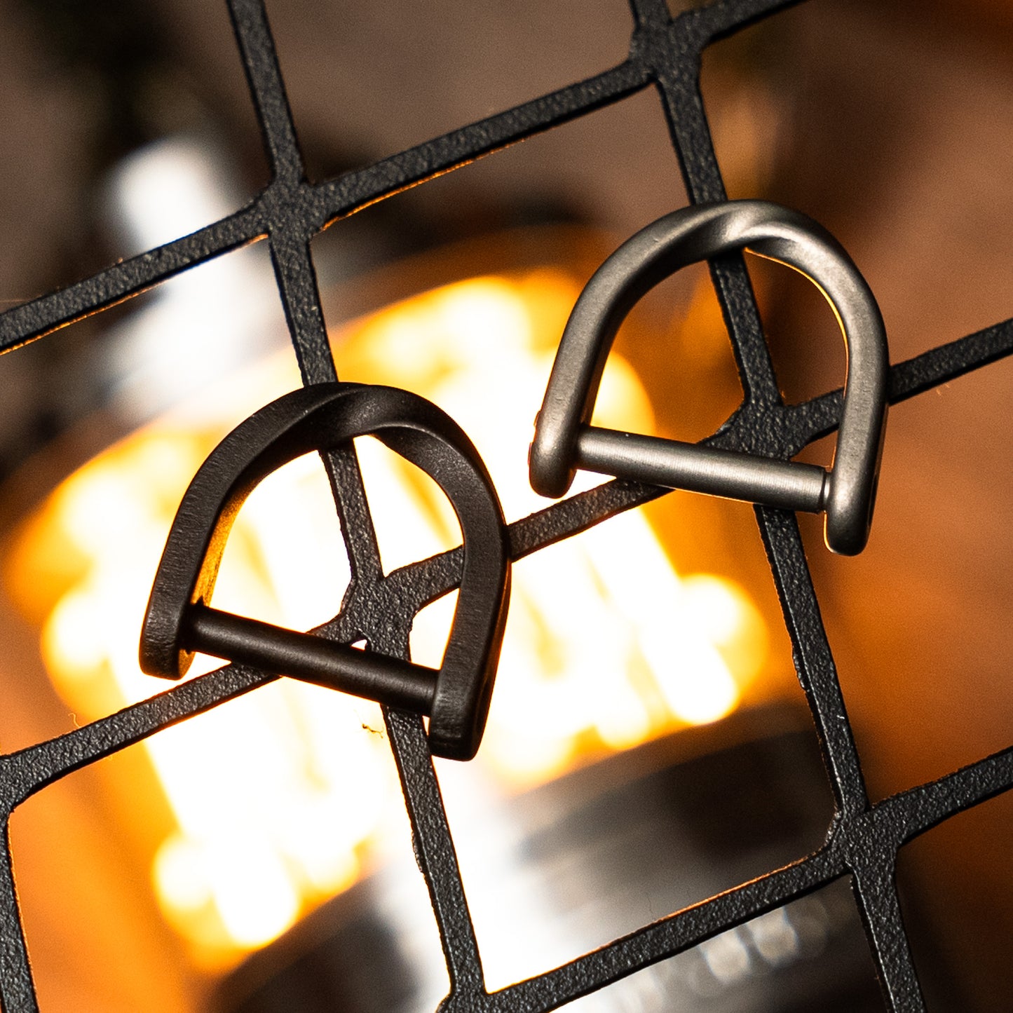 Titanium D Ring Keychain (2pcs)