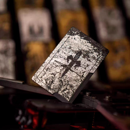 Extremely Premium LAB Gold Foil Forged Carbon Fiber Knife Card