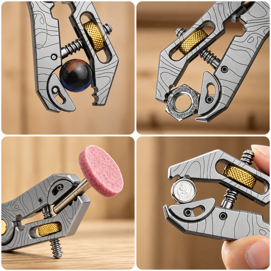 Contour Precision EDC Pocket Tool – Multifunctional Pliers & Adjustable Wrench